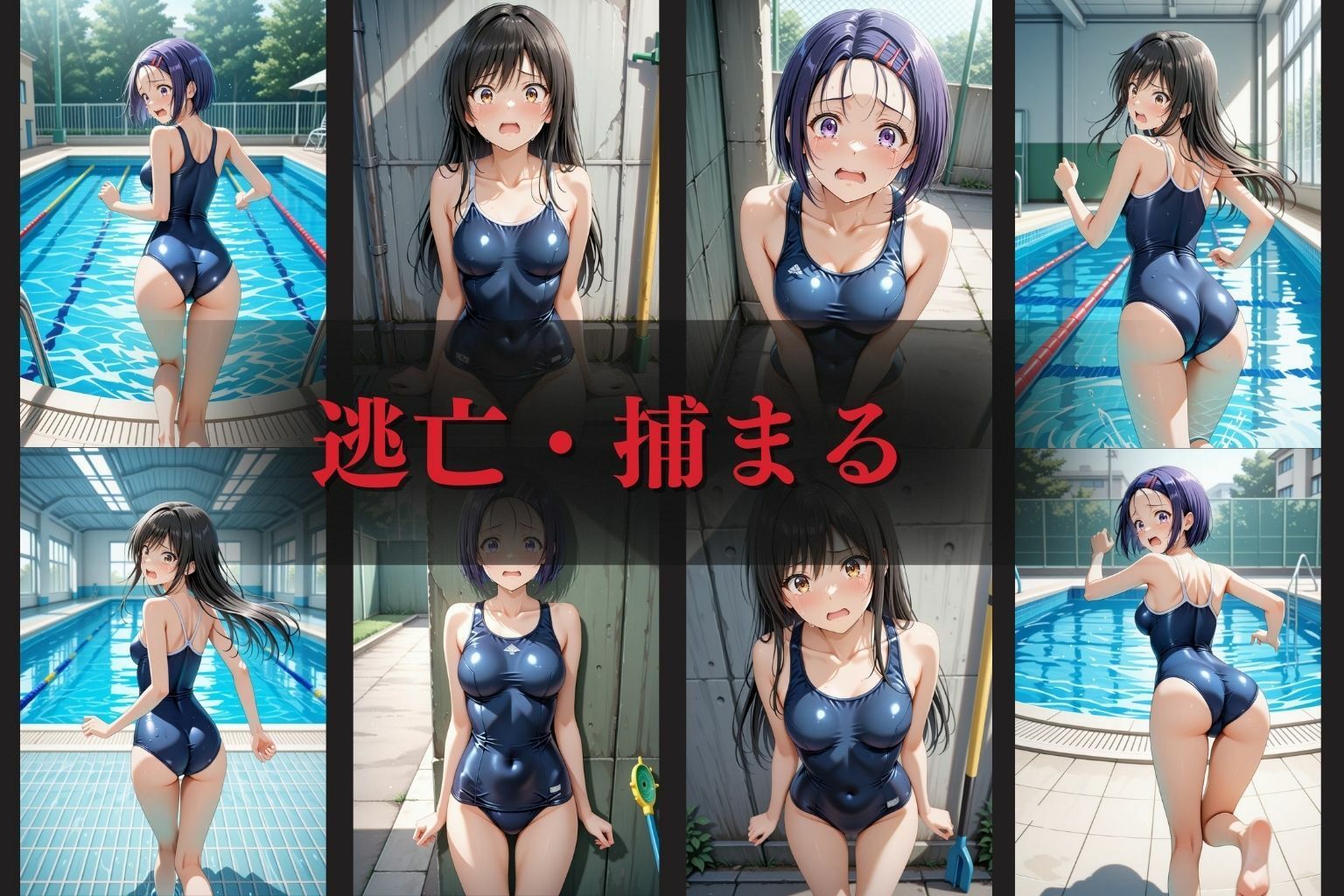 サンプル画像6:水泳授業は教師の支配空間〜透視と催●の罠〜To LOV○る編(オーガニック) [d_624175]