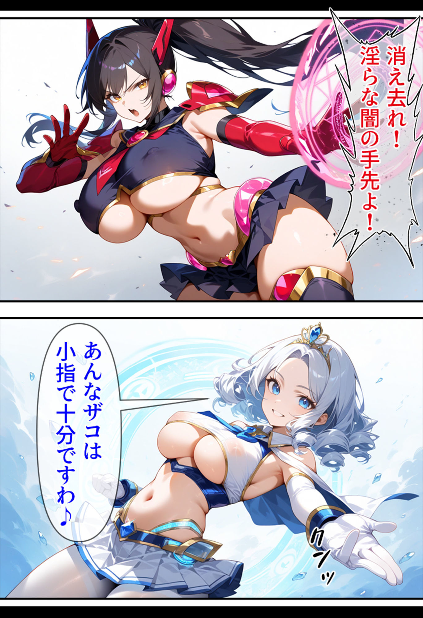 サンプル画像1:神聖戦姫セレスギア〜絶対服従！！AV契約魔法の罠〜(テンタクルズ) [d_624267]