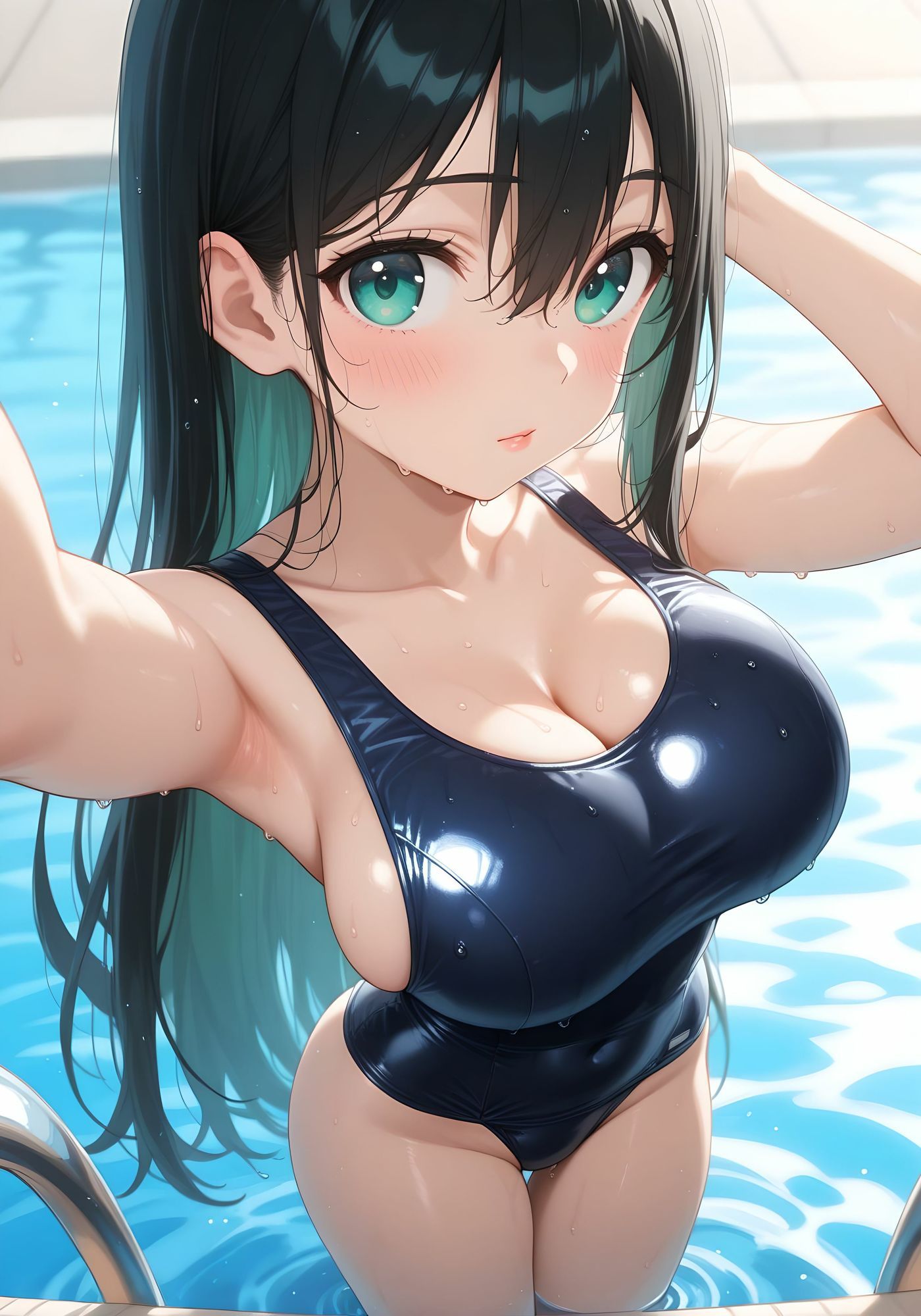 スク水の奥で揺れる気持ち プールで出逢った無垢な誘惑 画像2