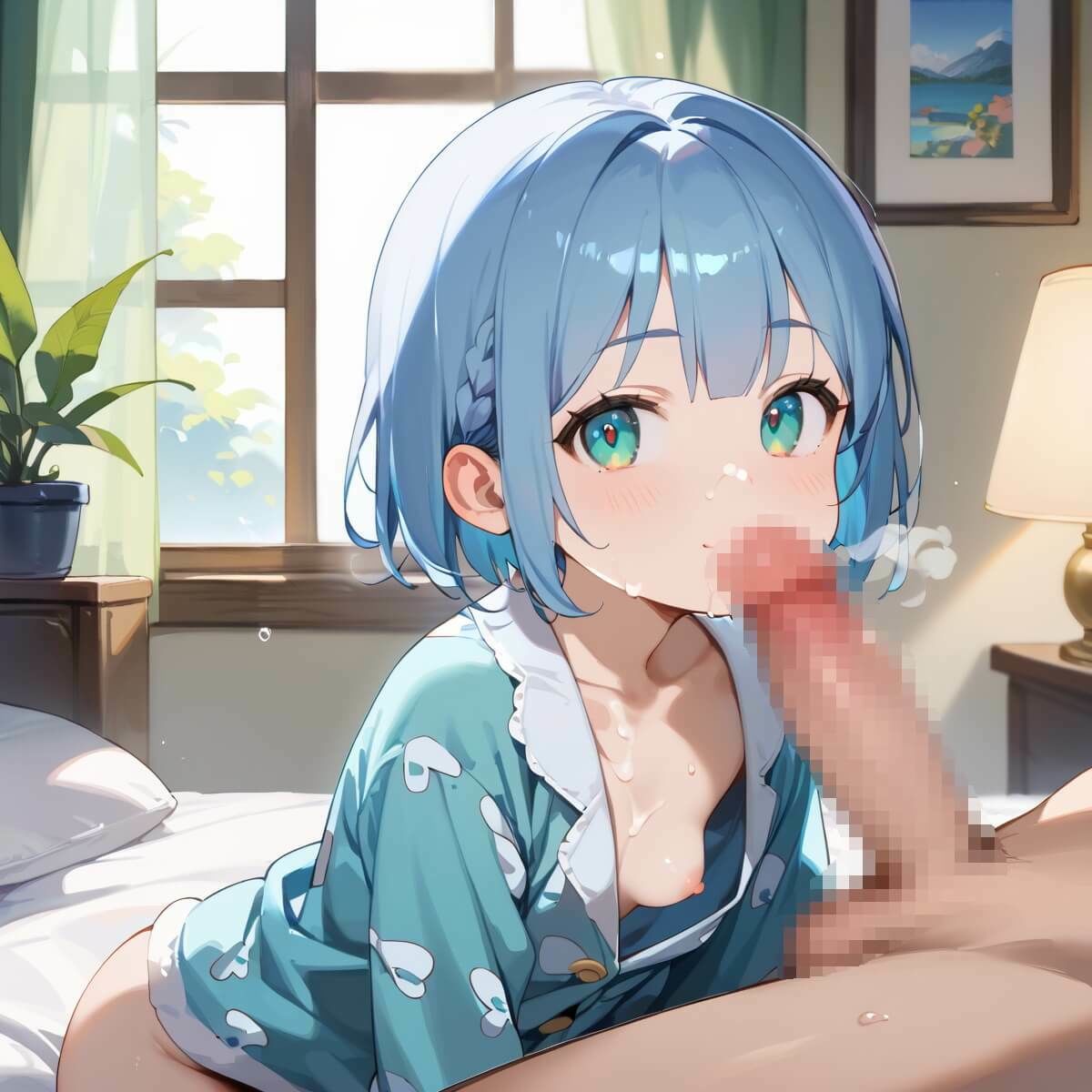 【カピバラ屋】※生成画像に加筆修正を加えた作品となります『兄が好きすぎ妹エッチな夜●い・180枚』7