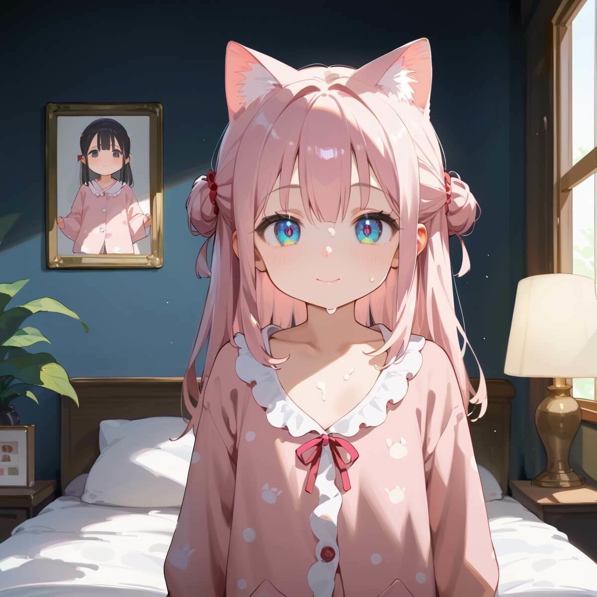 【カピバラ屋】※生成画像に加筆修正を加えた作品となります『兄が好きすぎ妹エッチな夜●い・180枚』10