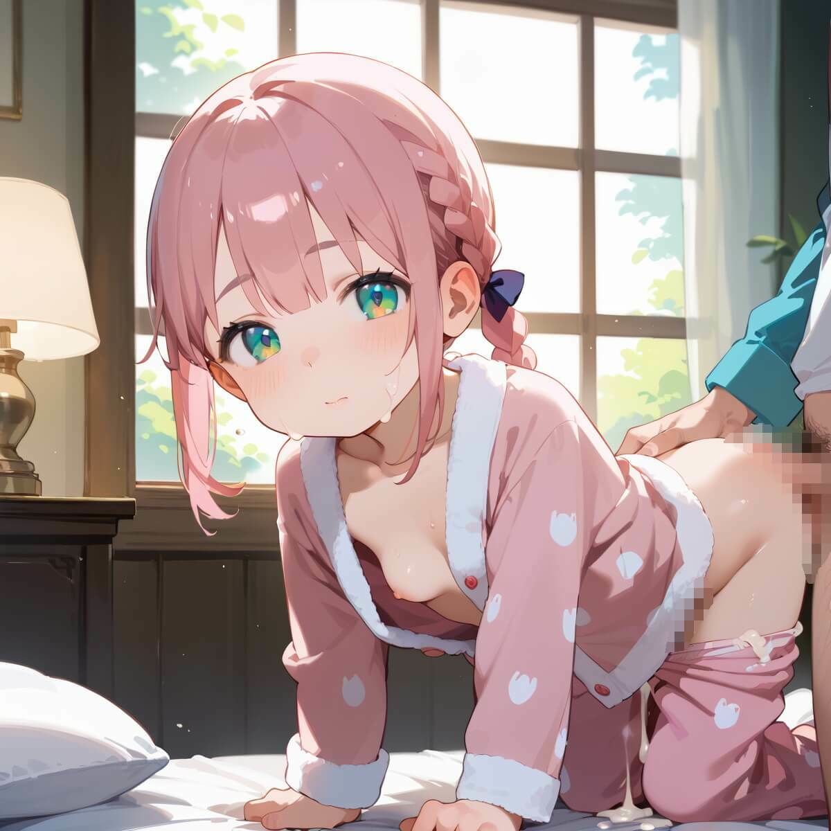 【カピバラ屋】※生成画像に加筆修正を加えた作品となります『兄が好きすぎ妹エッチな夜●い5・180枚』9