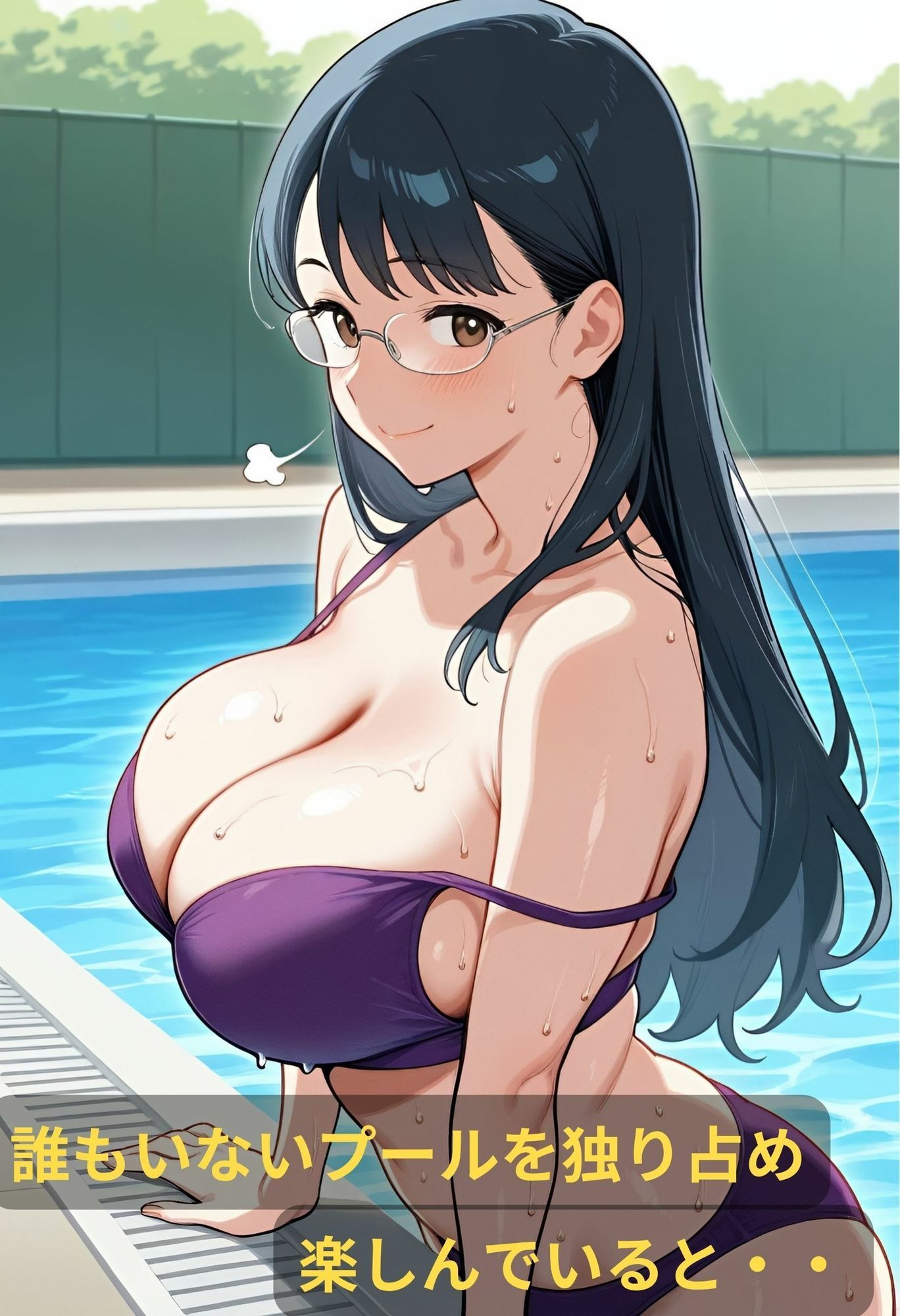 サンプル画像5:巨乳女教師の刺激的な夏(いろうさぎ) [d_624474]