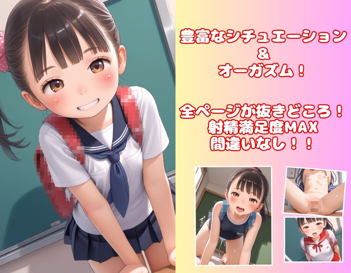 ぷにまん＆つるぺたロリちゃんに調教する危険な教室7