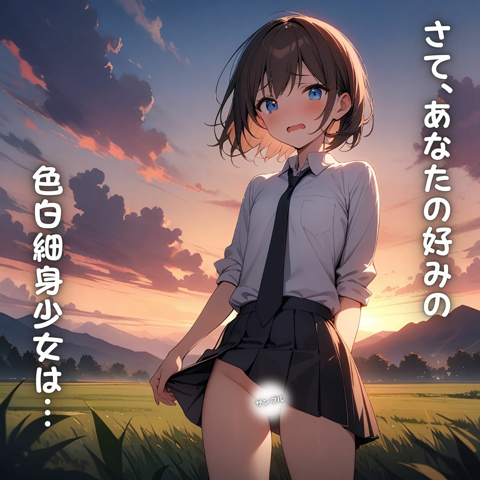 色白細身少女画集 総集編4-6