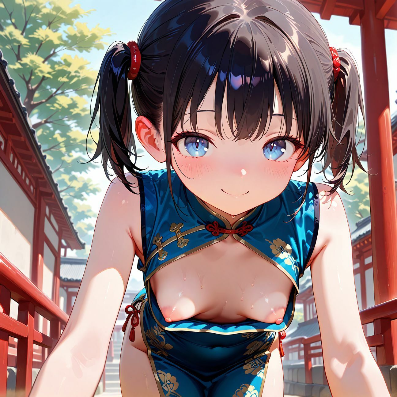 チャイナドレス美女で24時間ヌキ放題！1