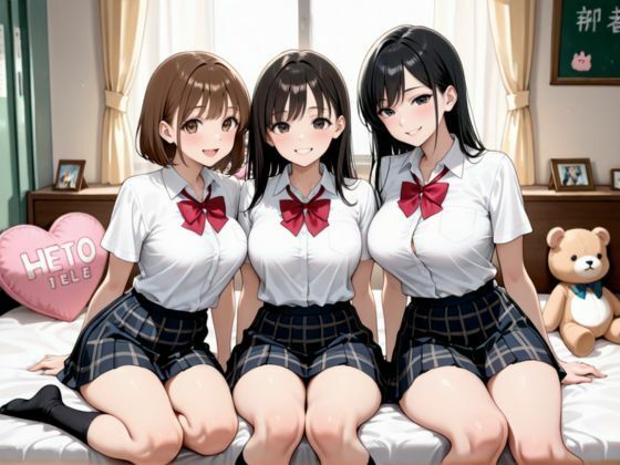 淫乱学園 ハーレム逆レ●プ 画像1