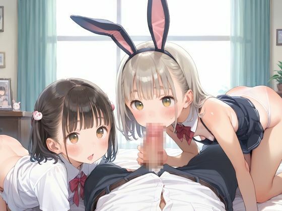 催●支配されたロリっ子バニーガールたちはパイパンとろとろおま●こを犯しまくる！_3