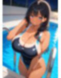 褐色爆乳の夏物語