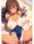 褐色爆乳の夏物語