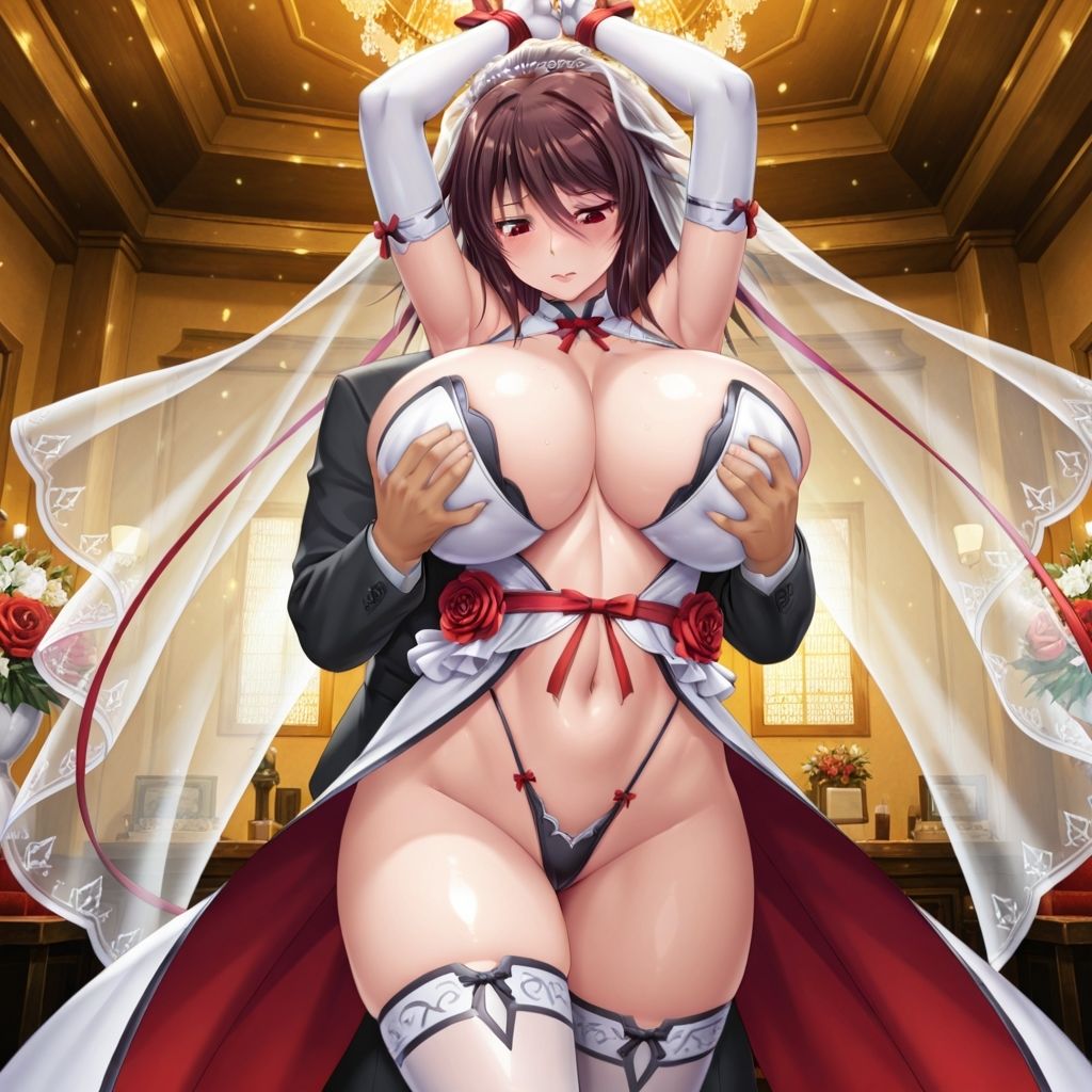 フェチコレVol.121 吊り上げ拘束されて背後からおっぱいを揉まれる対魔忍・水城不知火【枚数250枚】 画像8