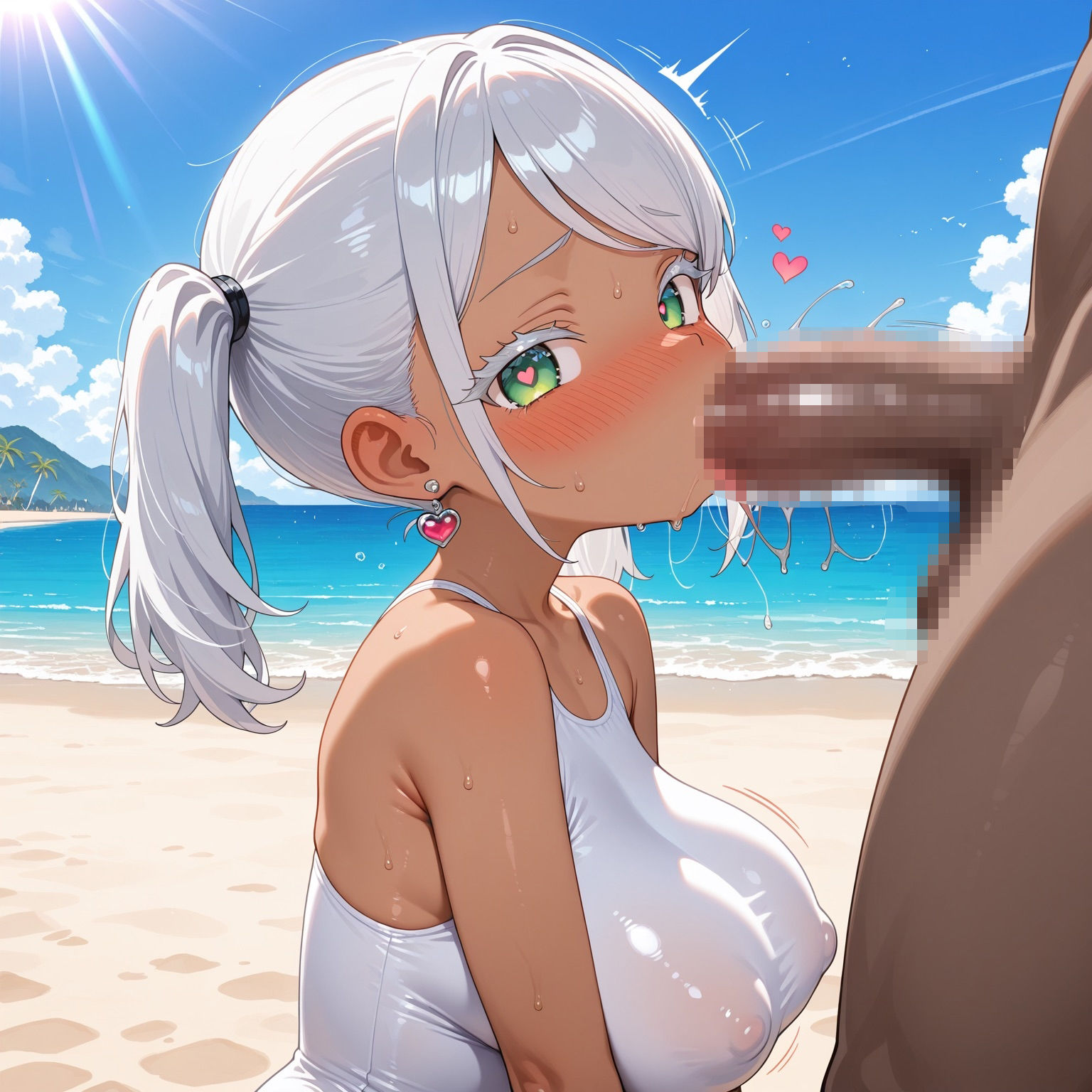 サンプル画像5:セフレちゃんとバカンス！(Nわーくす) [d_624771]