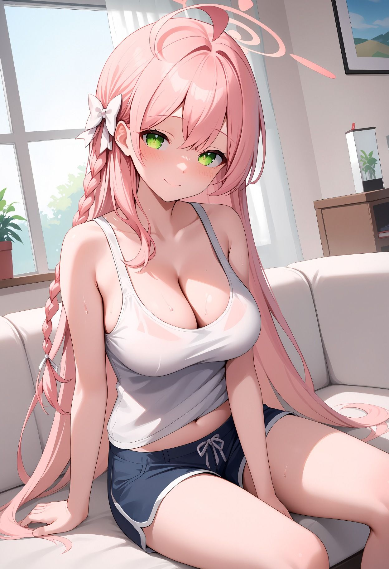 サンプル画像2:ハナコとイチャラブ純愛えっち。(2D-dream) [d_624794]