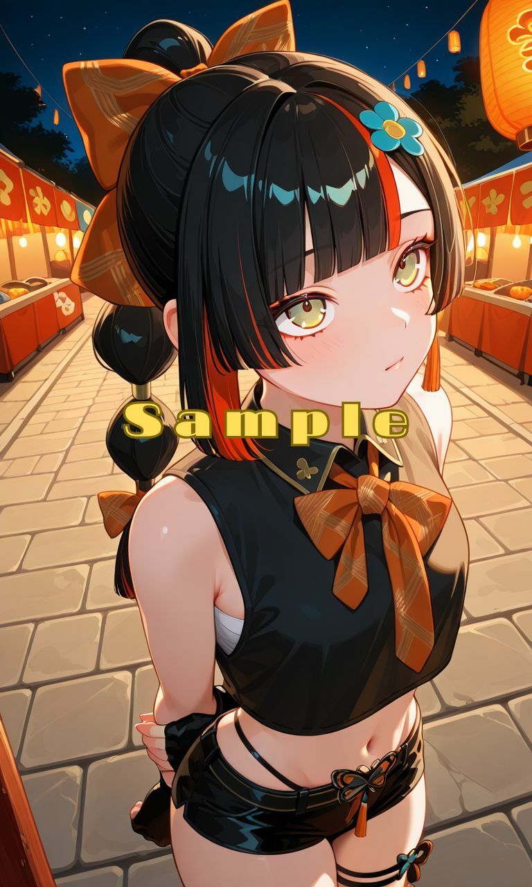 サンプル画像3:蝶◯はなびとお祭りデート♪♪(桐崎せな) [d_624875]