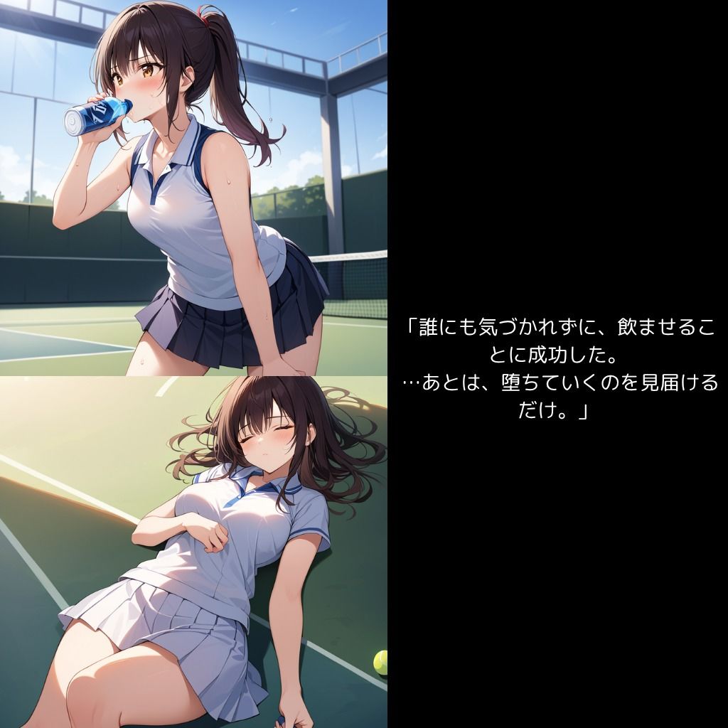 サンプル画像2:狙われたテニス部(あいえろ本舗) [d_624880]