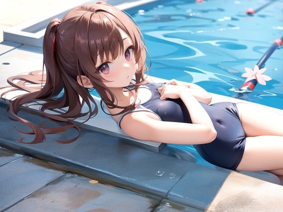 サンプル画像1:ロリロリ！！スク水写真集！ベスト50(ちゅーちゅー研究所) [d_624938]