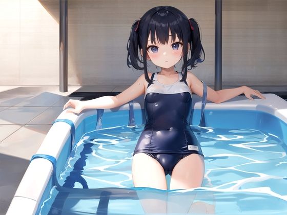 サンプル画像2:ロリロリ！！スク水写真集！ベスト50(ちゅーちゅー研究所) [d_624938]