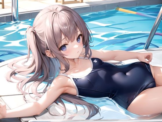 サンプル画像3:ロリロリ！！スク水写真集！ベスト50(ちゅーちゅー研究所) [d_624938]