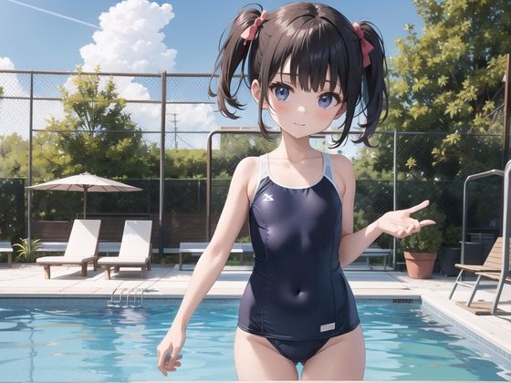 サンプル画像6:ロリロリ！！スク水写真集！ベスト50(ちゅーちゅー研究所) [d_624938]