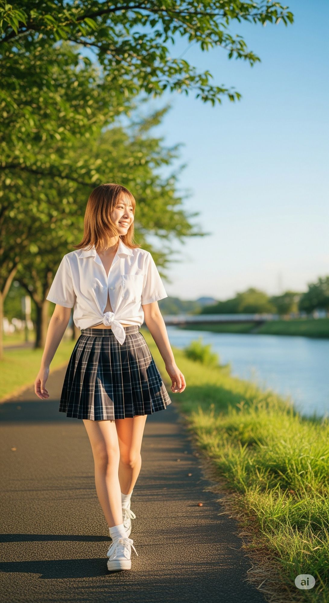 サンプル画像1:JKの学校帰り-あの頃の青春-(萌の同人) [d_624962]