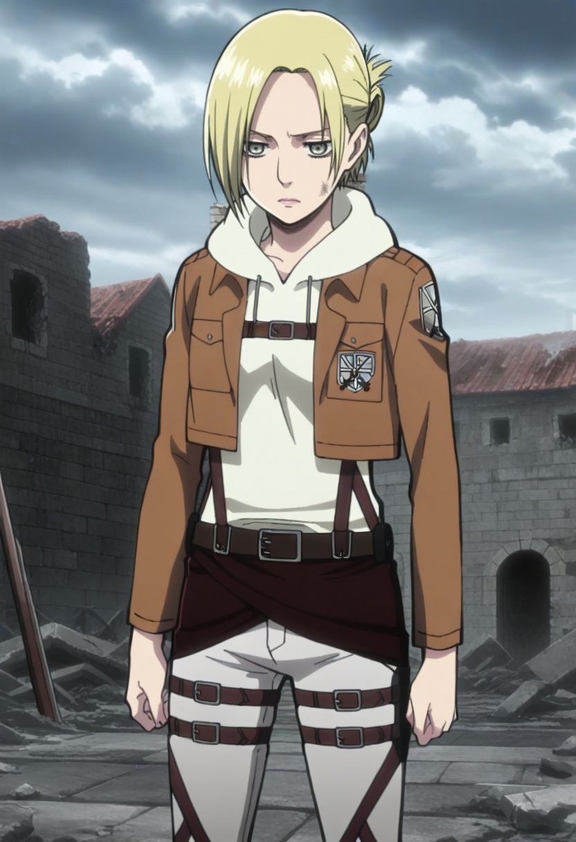 サンプル画像1:女型の巨人、その素顔は淫ら。  アニ・レオンハート(むさこた) [d_624963]