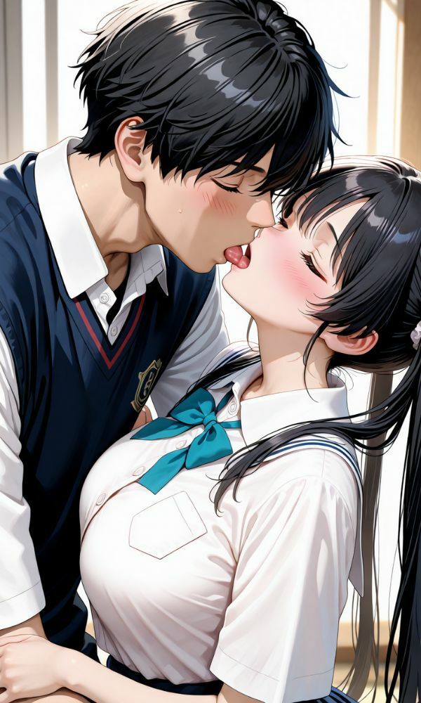 女子校生 種付プレスでイキ狂い 画像3