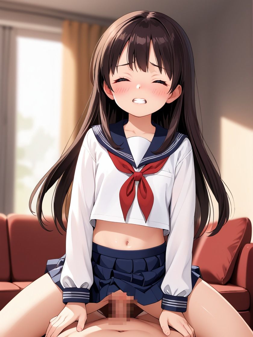 妹の制服姿がエロすぎる 画像8