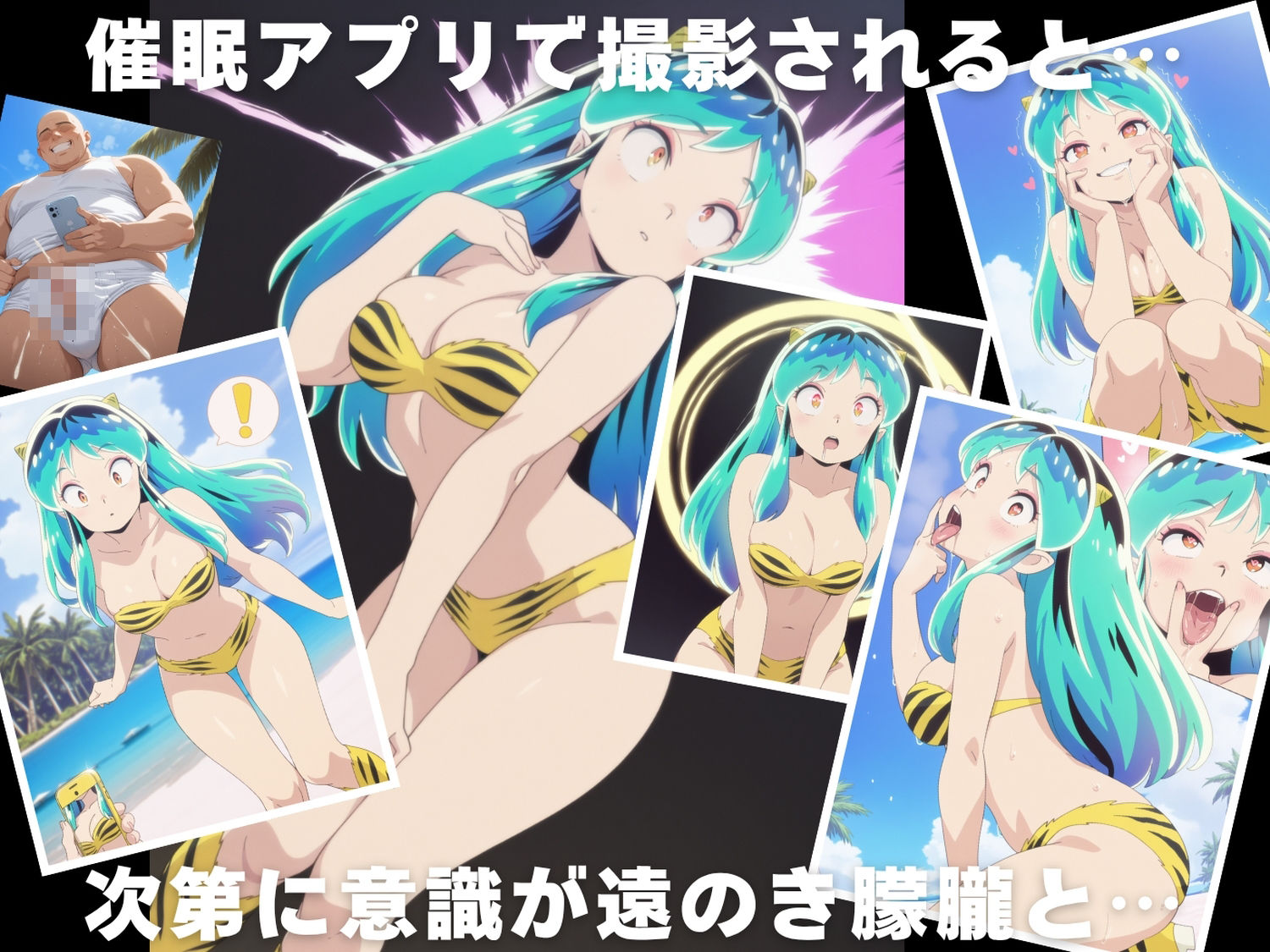 サンプル画像2:【催●・水着・妊娠】うる星や●ら  ラ●(あかね坂印刷局) [d_625058]