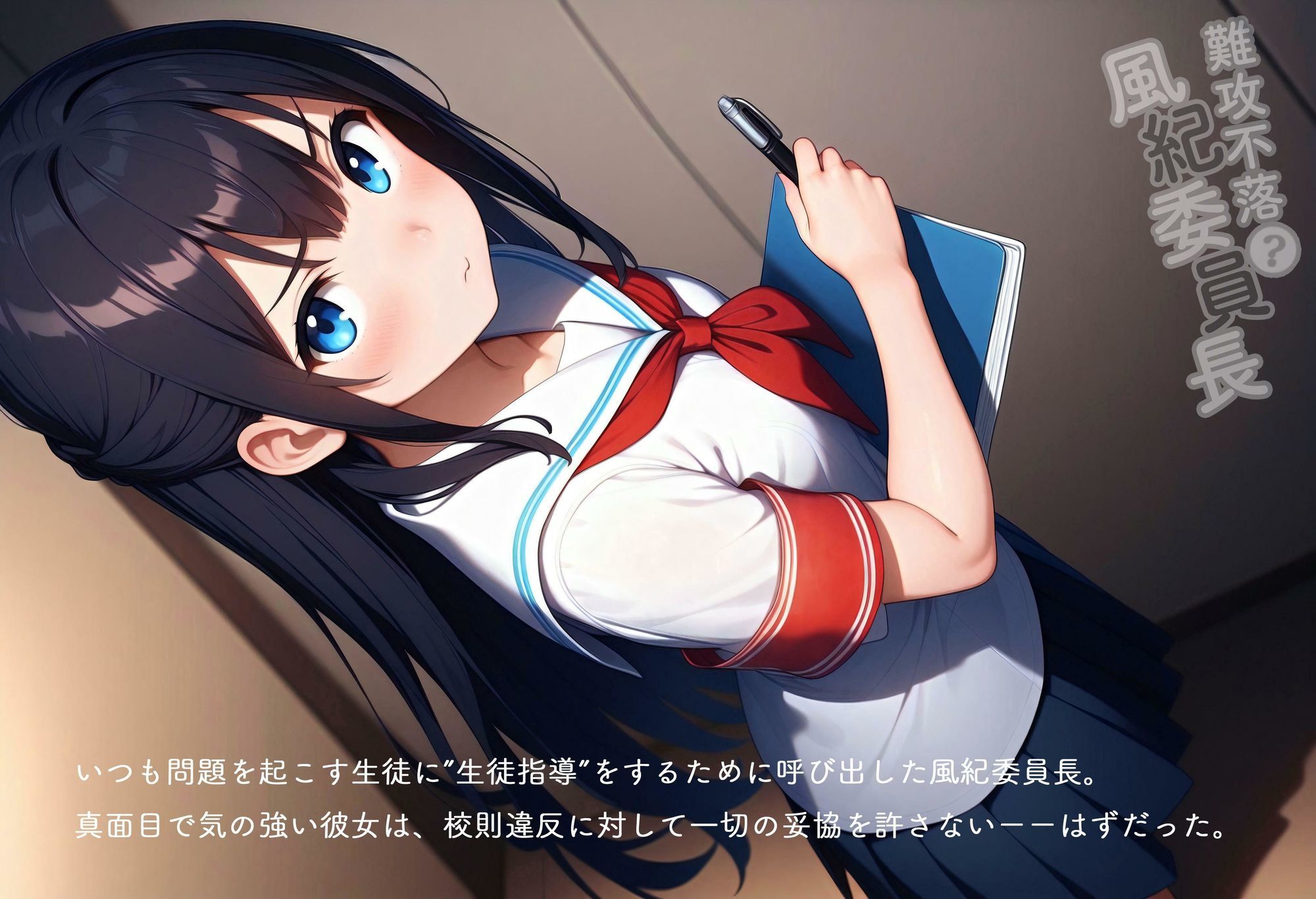 サンプル画像1:難攻不落？風紀委員長 vol.1(Rabbit Noir) [d_625088]