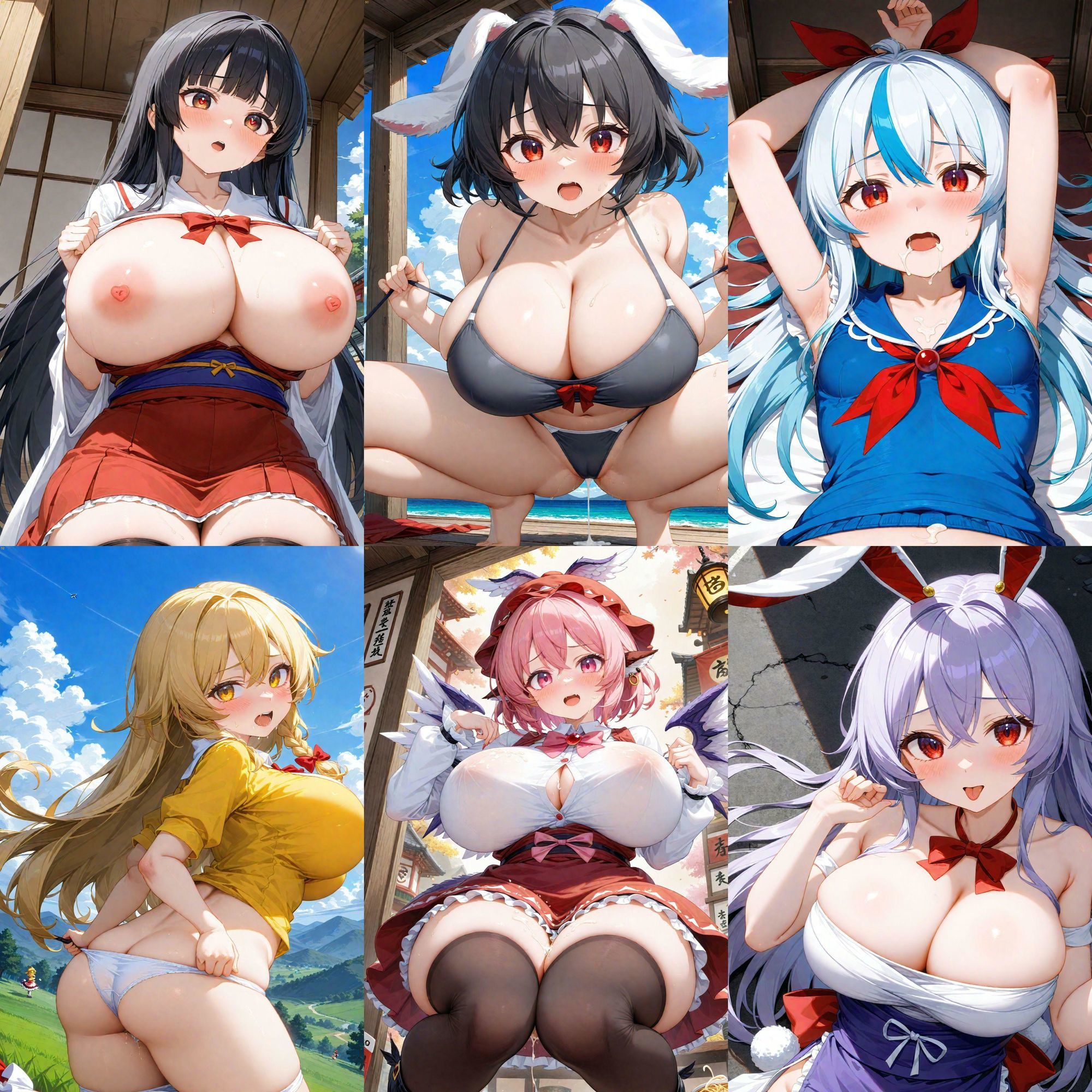 ノーモザイク!東方永夜抄キャラの誘惑2 画像7