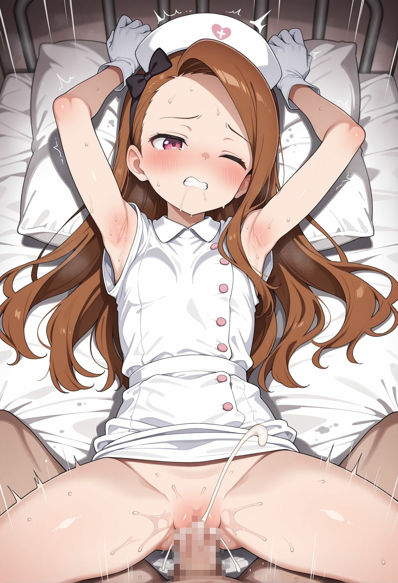 サンプル画像5:7●5プロ  ナースコスえっちCG集(ゆめなか惰眠工房) [d_625109]