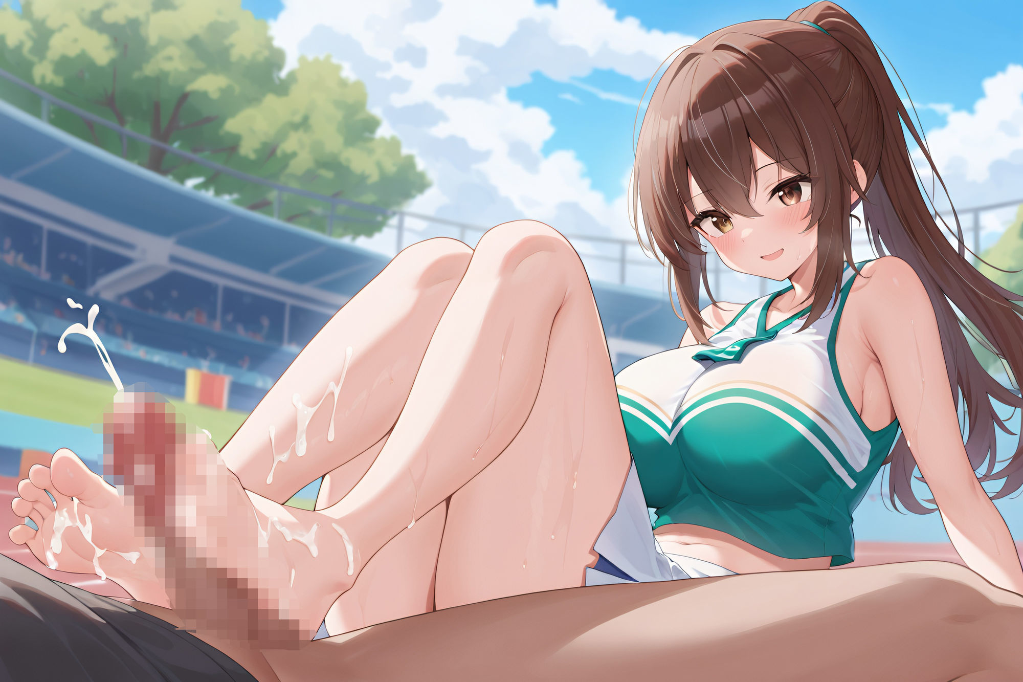 生ハメご奉仕!コスプレ女子校生の性奉仕 画像10