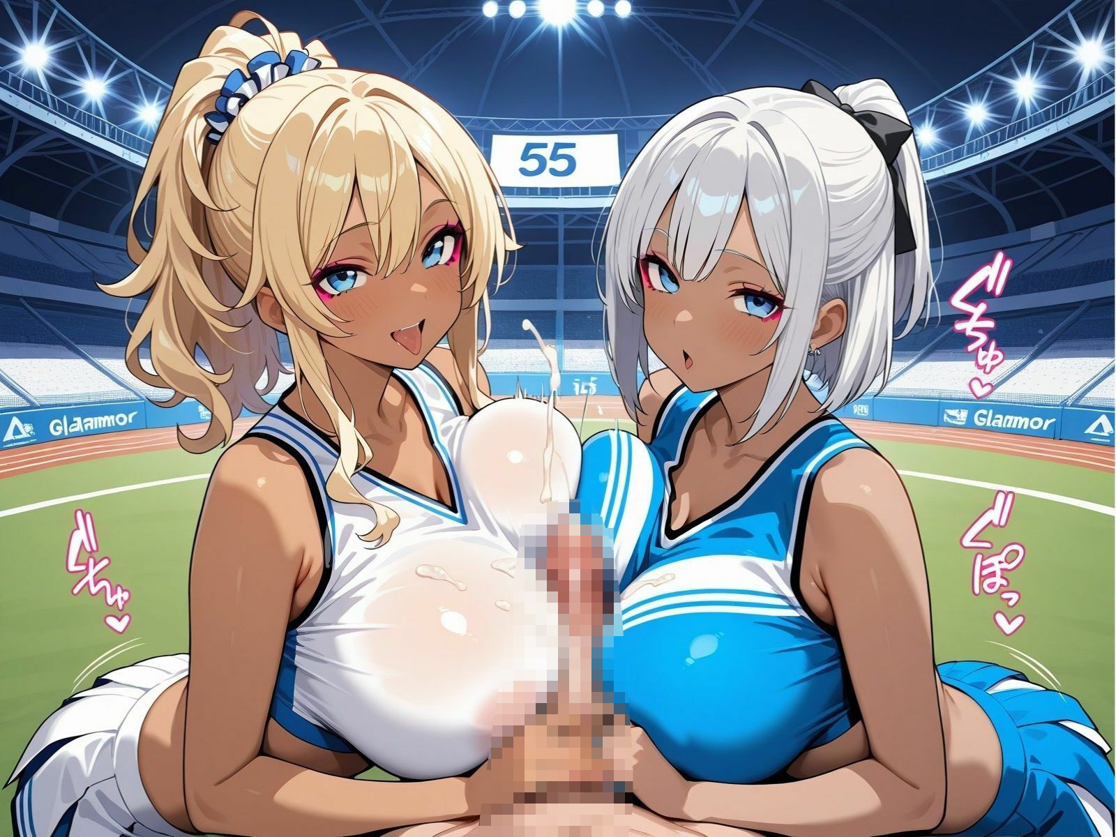 サンプル画像2:ギャルシコ学園〜チアガールと乱交性活やりまくり！〜(JKギャル出版) [d_625127]