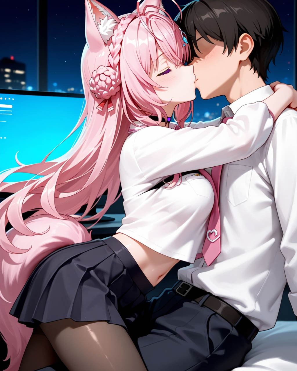 サンプル画像3:こ〇と配信とその後…(妄想コレクション) [d_625184]