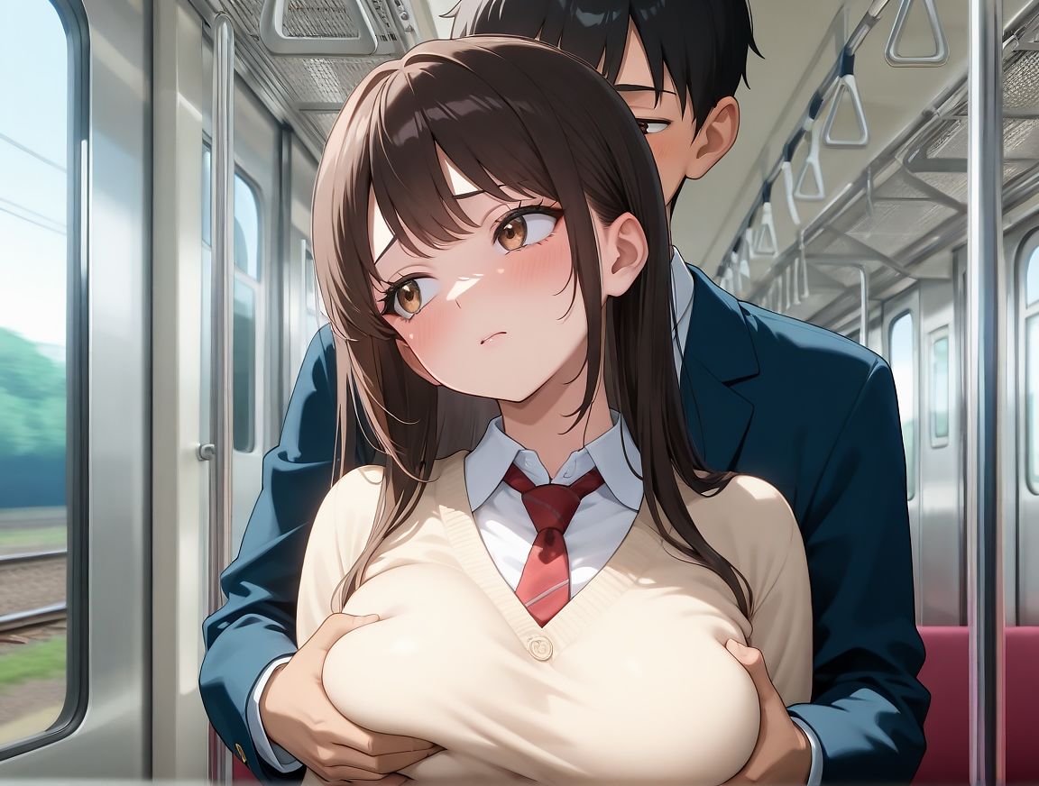 サンプル画像2:痴●列車 狙われたJKメス堕ち(ぺろぺろきのこ) [d_625187]