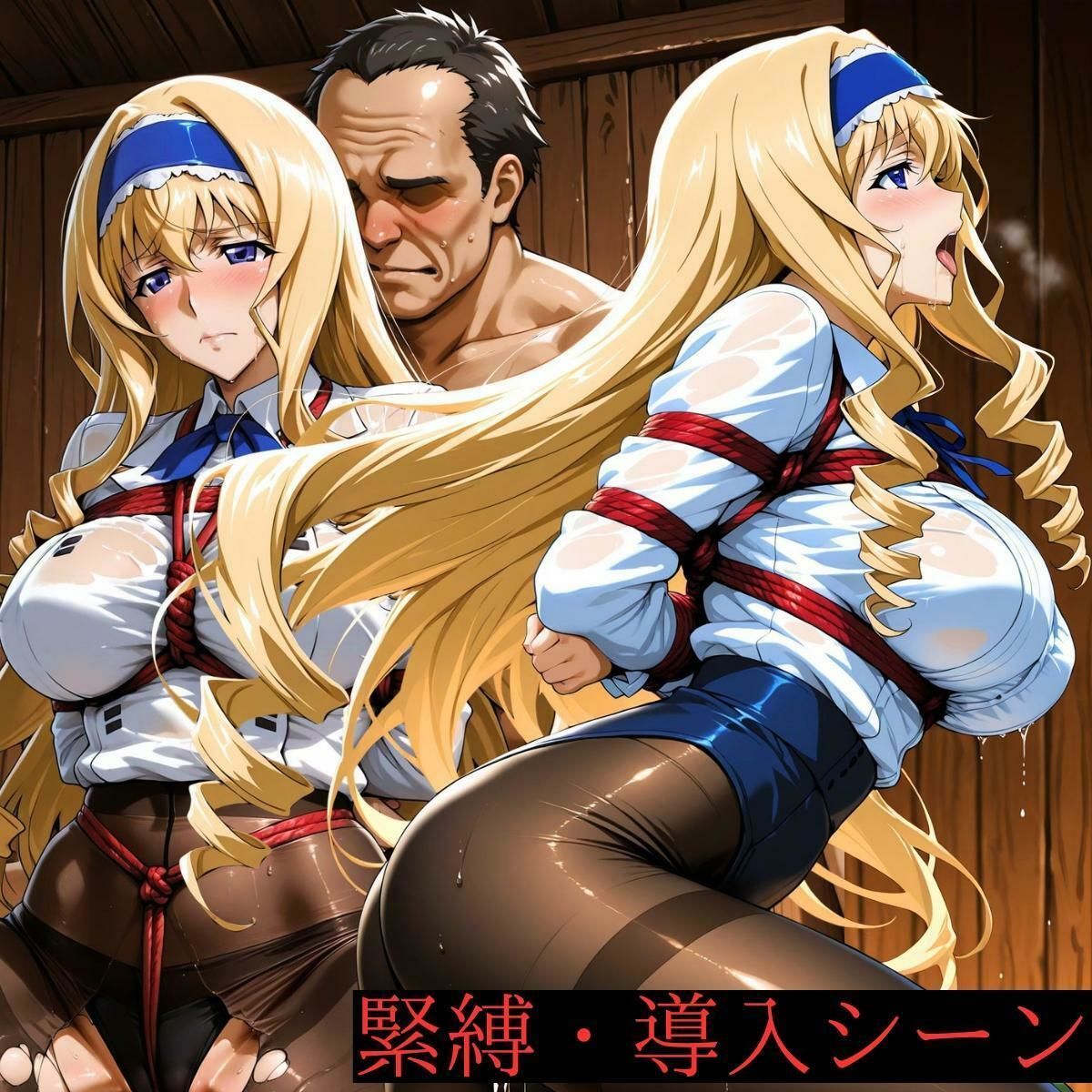お嬢様を緊縛姦 画像2