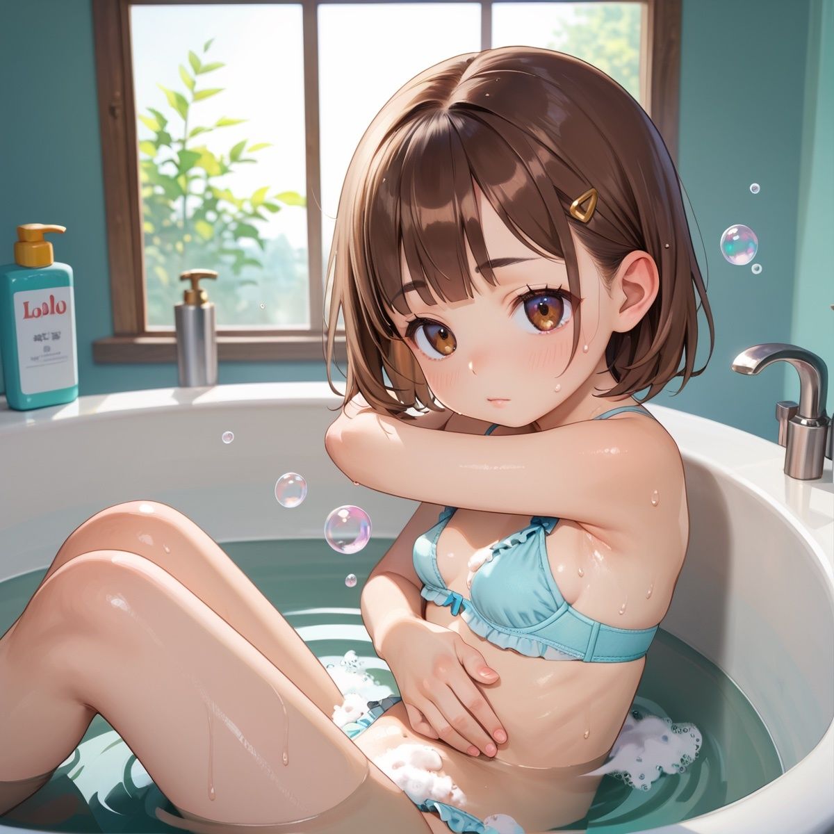 サンプル画像5:実は、初めてなの。9【えちえちロリ女子200枚！】(らぶりん) [d_625214]