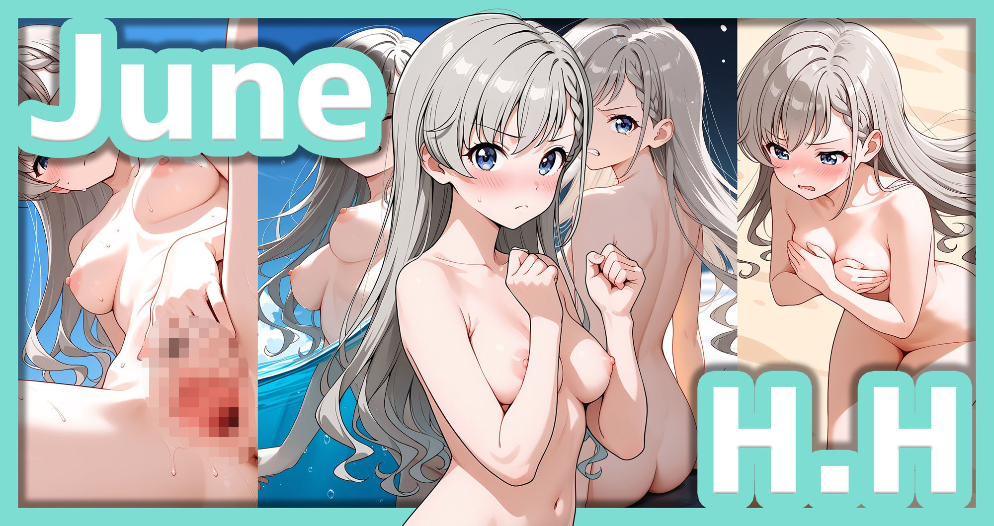 サンプル画像1:【6/16】H.H イラスト集（SDXL使用）(今夜のおかず) [d_625231]