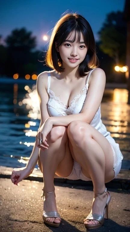 女子大生湖畔花火大会サマードレスパンチラ画像集 画像6