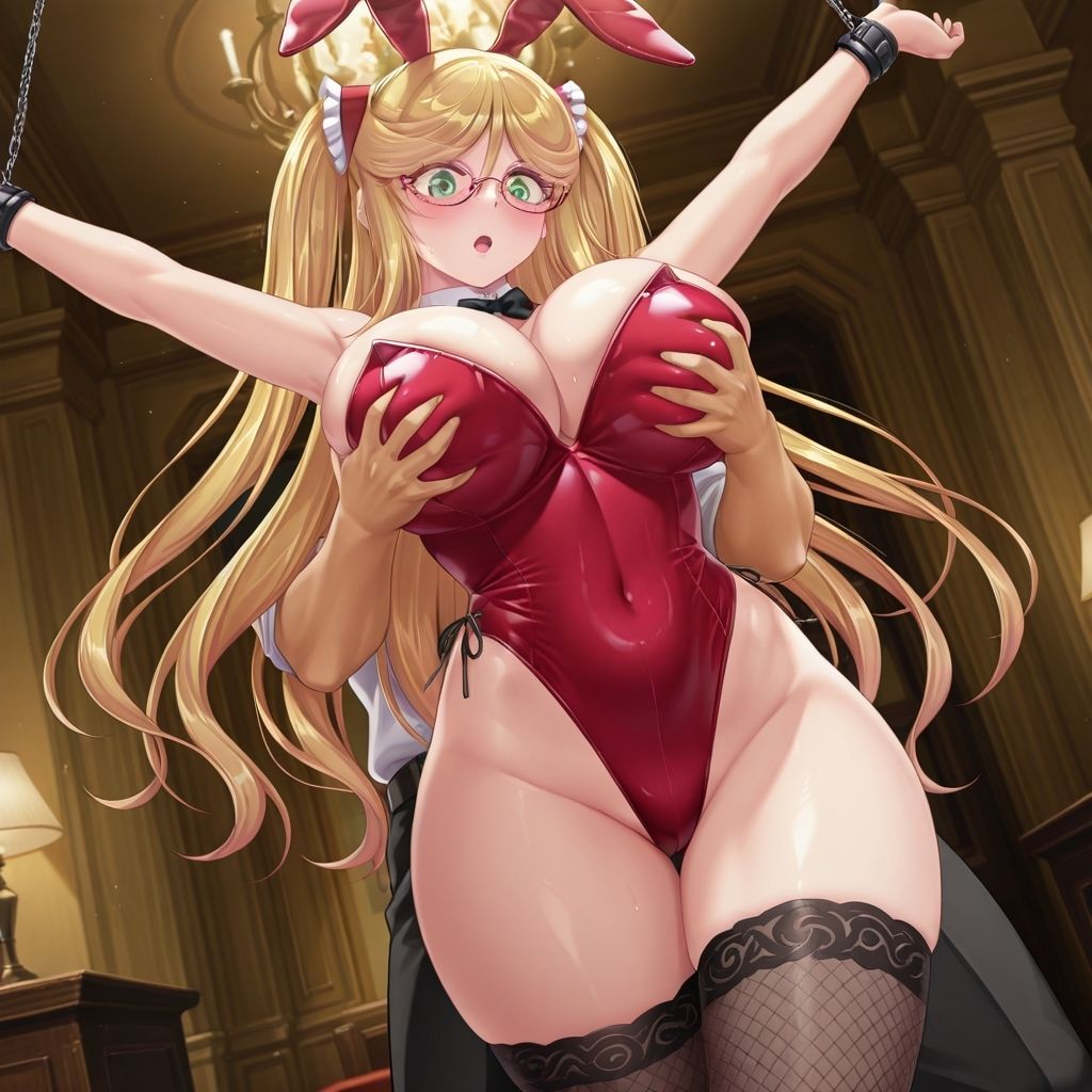 フェチコレVol.122 吊り上げ拘束されて背後からおっぱいを揉まれる対魔忍・高坂静流【枚数250枚】 画像9