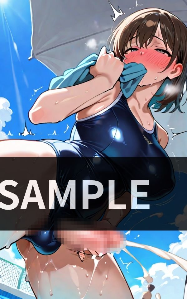 サンプル画像3:汁、汁、汁 男の娘が プールで乱交 始めました(ギリギリ商会) [d_625383]