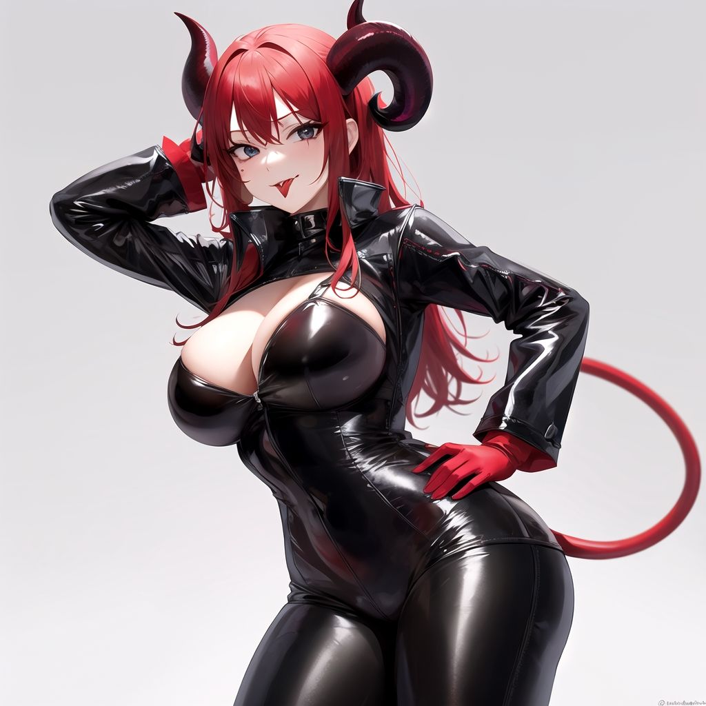 サンプル画像1:アクマノカラダ。   ― 「見てるだけ？」…その視線、もっと感じさせて。(ちゅーちゅー研究所) [d_625389]