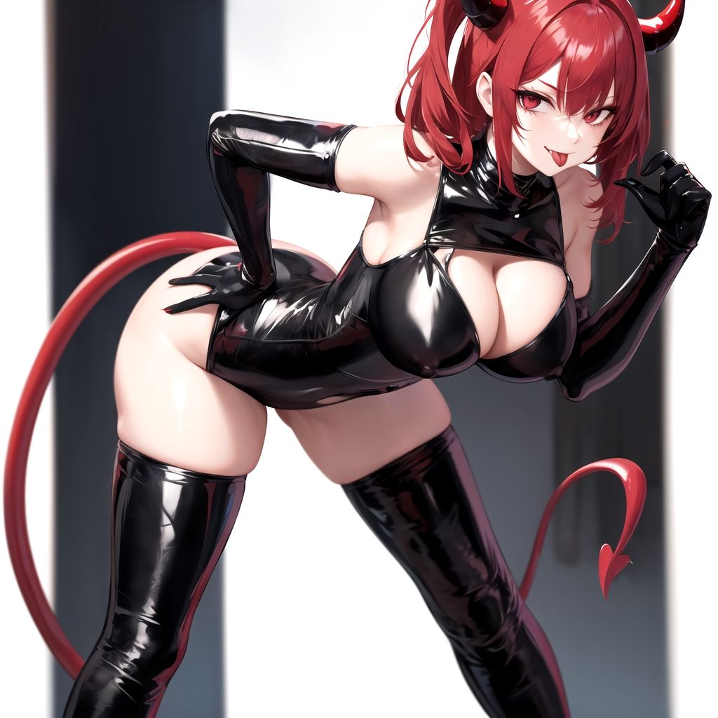 サンプル画像2:アクマノカラダ。   ― 「見てるだけ？」…その視線、もっと感じさせて。(ちゅーちゅー研究所) [d_625389]