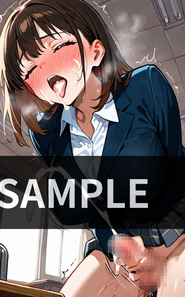 サンプル画像1:男の娘が オナニー始めて 学級崩壊した(甘々制作所) [d_625545]