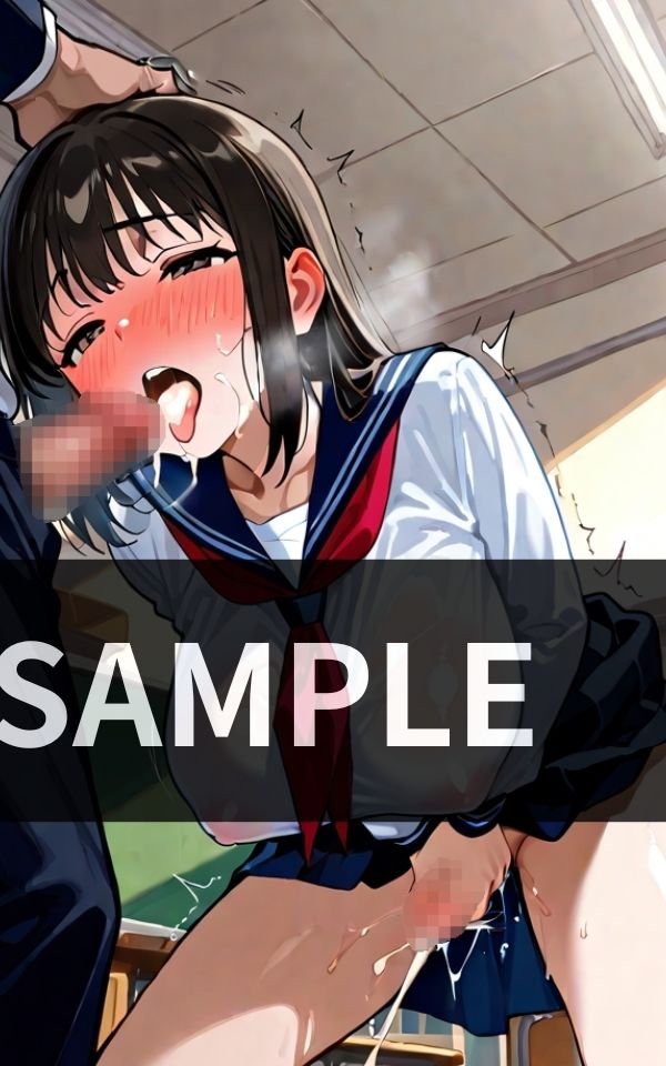 サンプル画像3:男の娘が オナニー始めて 学級崩壊した(甘々制作所) [d_625545]