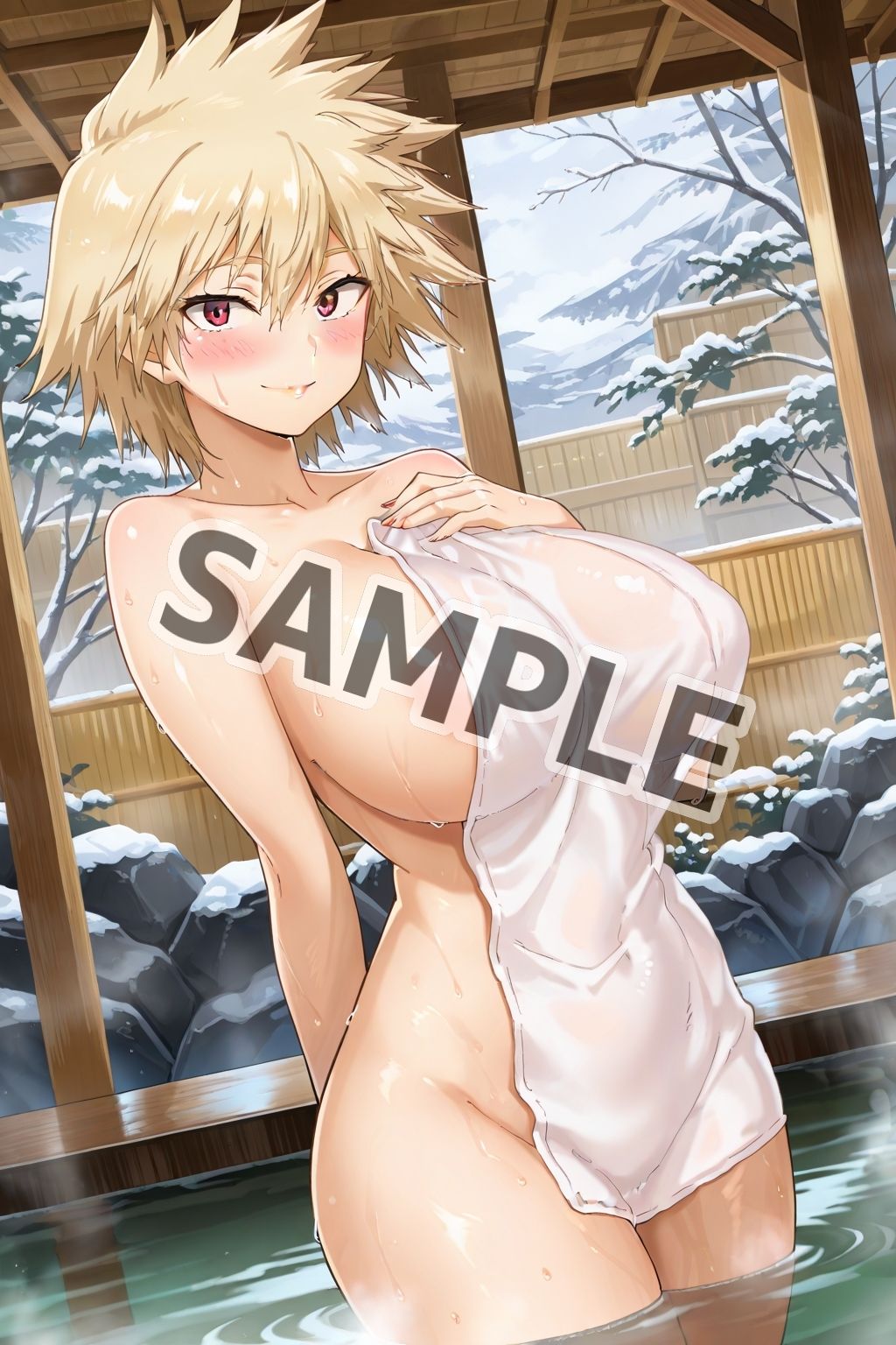 サンプル画像3:ヒーロー女子のスケベな活動（番外編）〜爆豪母（光己）〜(アトリエわたあめ) [d_625580]