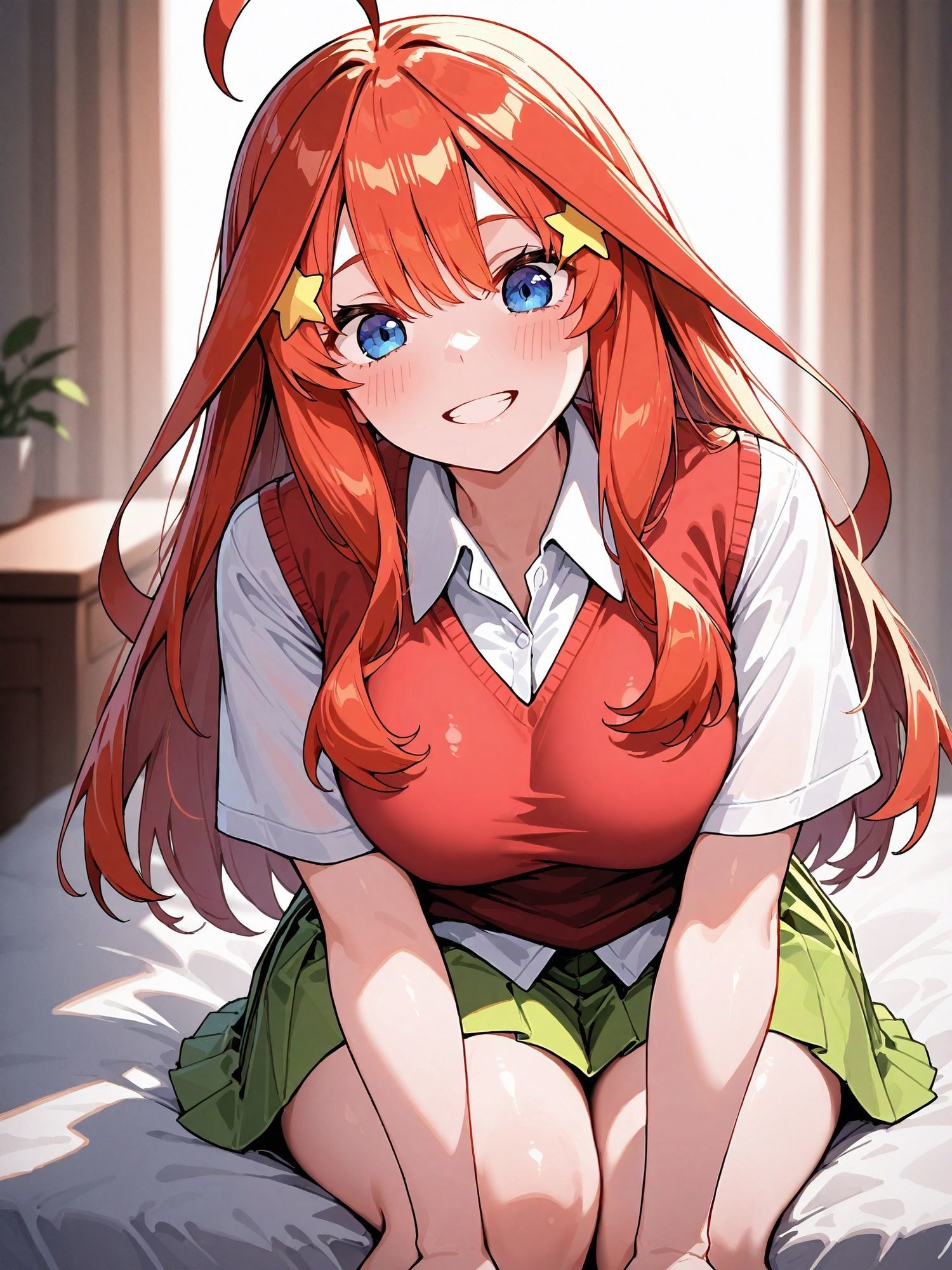 ヒロイン即えっち 中●五月 制服編 画像1