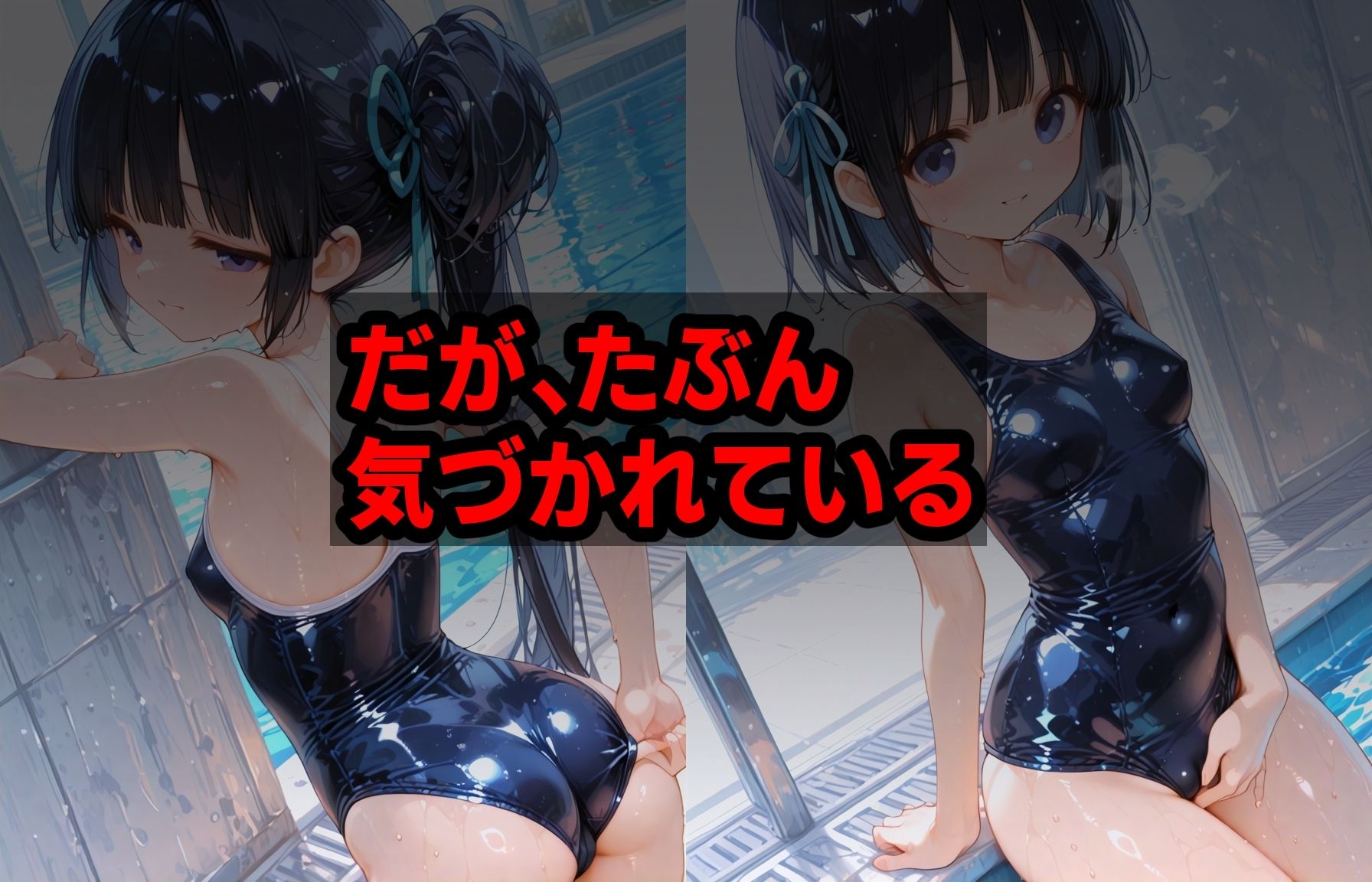 どう考えても隠しカメラに気づいてるメス〇キ達に、養豚場の豚を見るような目で見られるAICG集_3