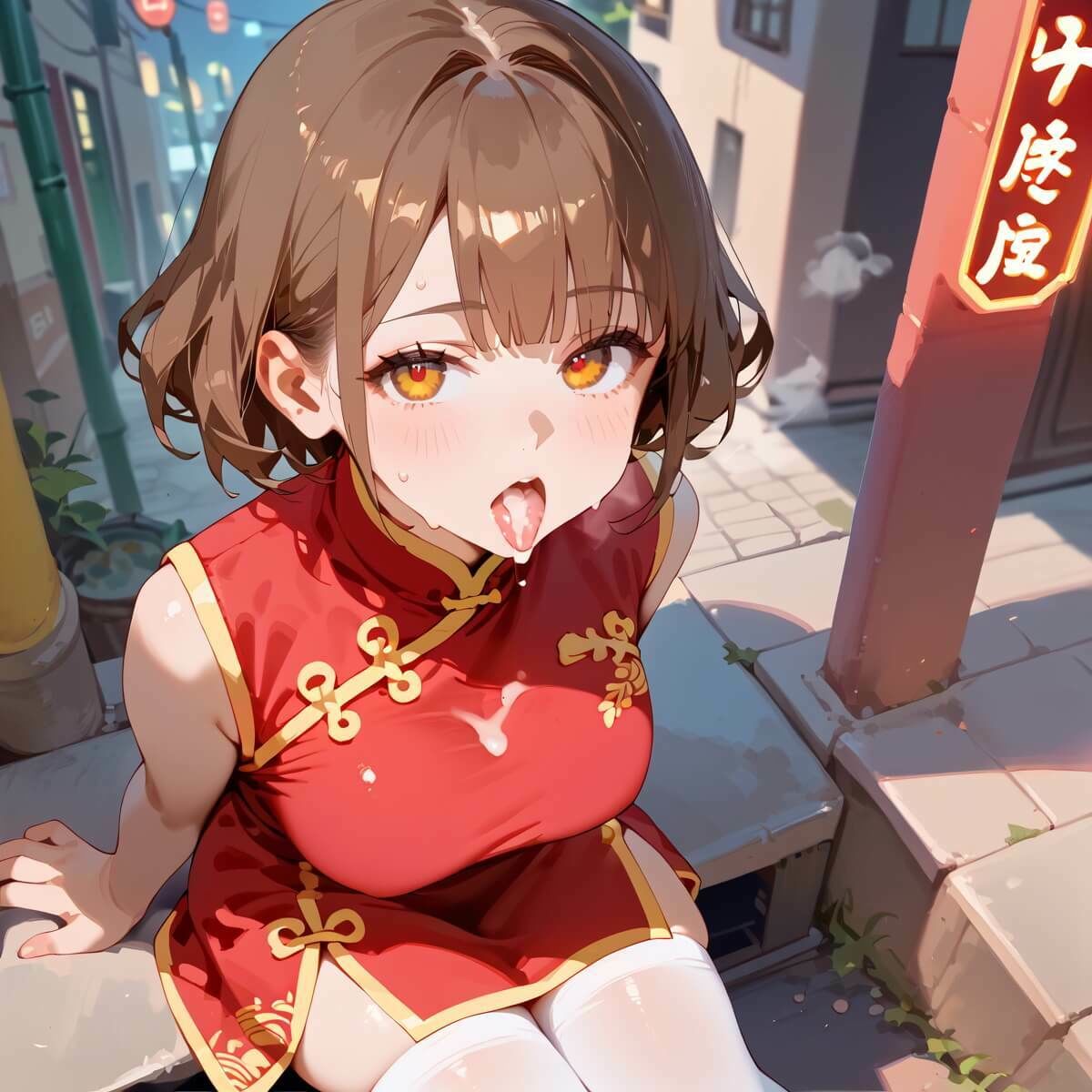 サンプル画像4:チャイナ娘の甘い誘惑の罠・190枚(ヲタクと恋の相談室) [d_625733]