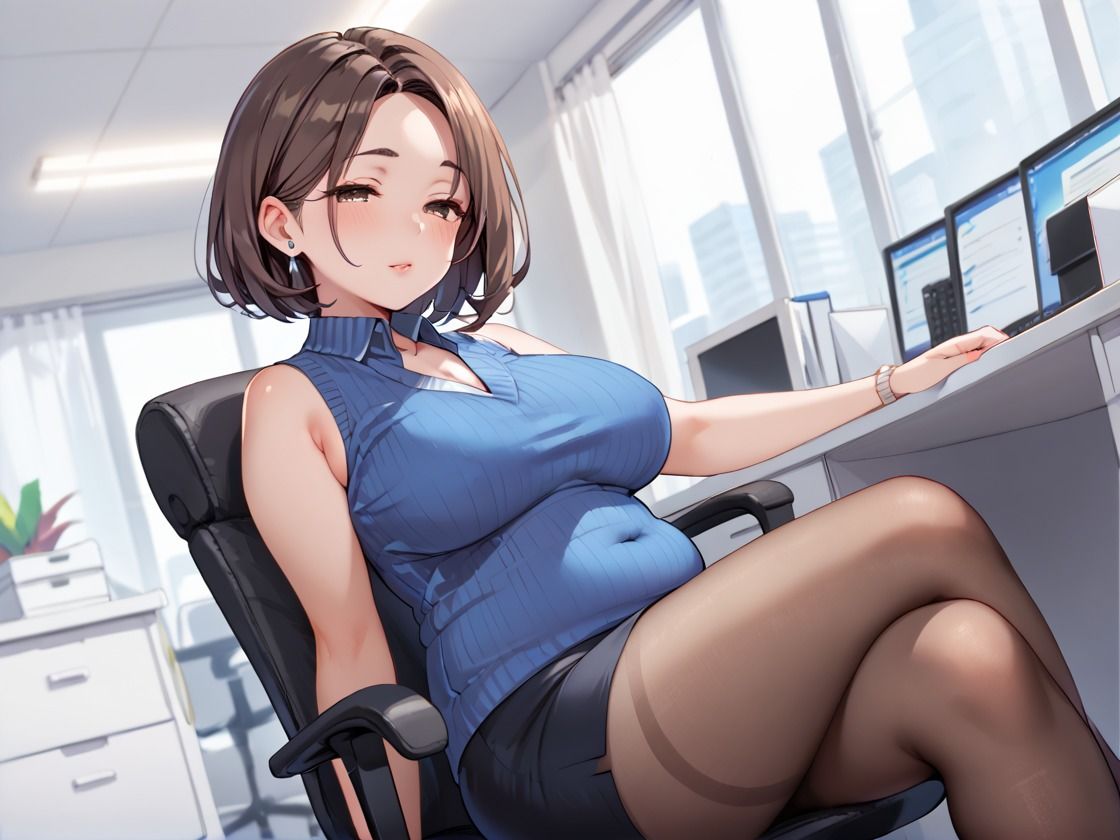 サンプル画像2:人妻社員種付け(淫びのまどろみ) [d_625759]